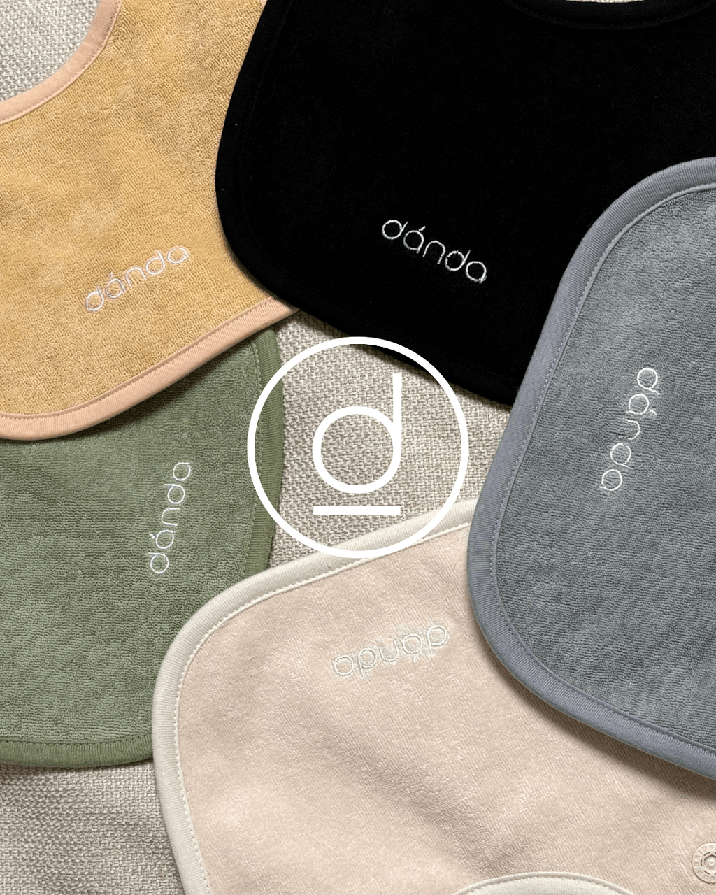 Terry Bib 5-Pack Set 2